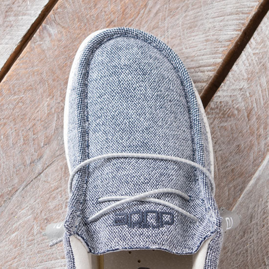 Hey Dude Men's Wally Stretch Cobalt