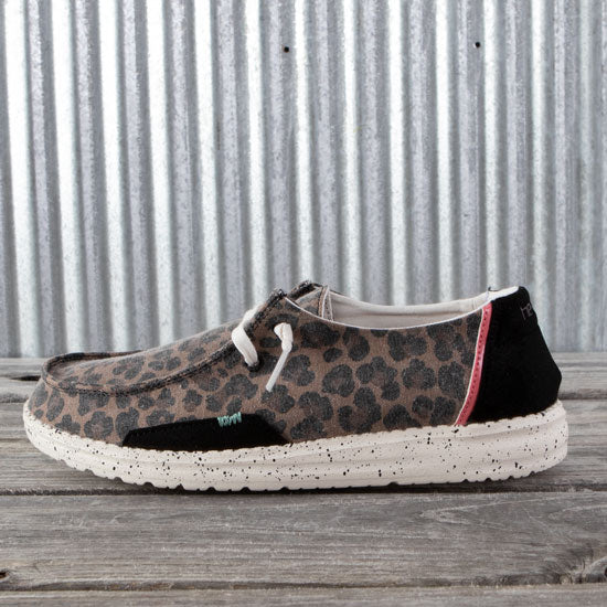 Hey Dude Women's Wendy Jungle Brown Casual Slip-On