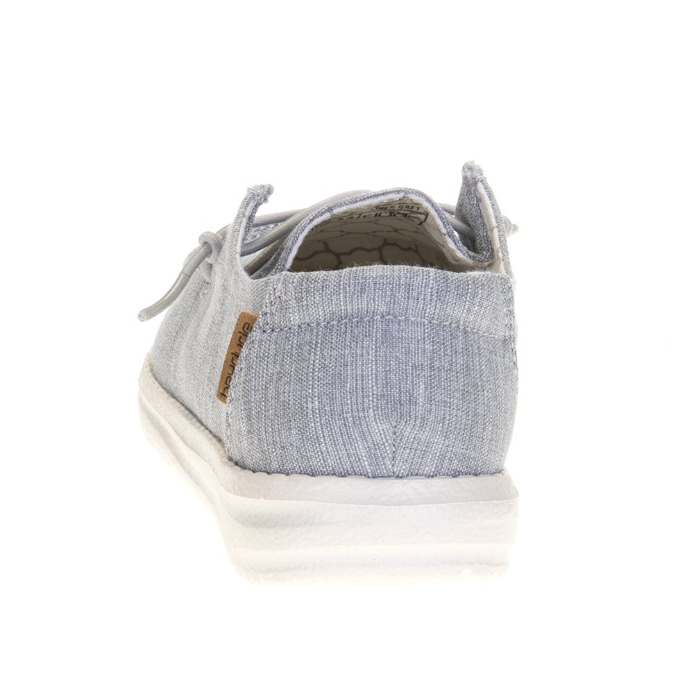 Hey Dude Youth Wendy Linen Grey Casual