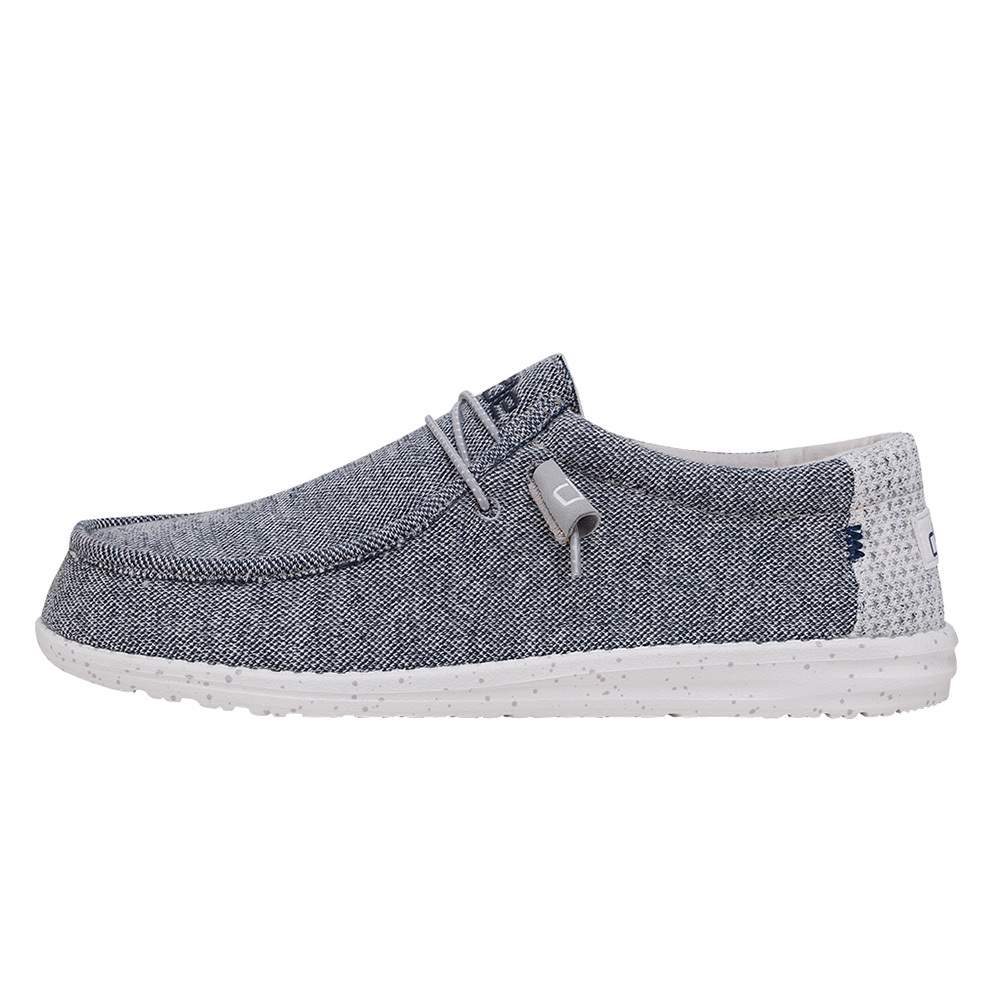 Hey Dude Men's Wally Stretch Cobalt