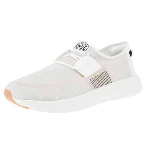 Hey Dude Men's Sirocco White Casual Shoe