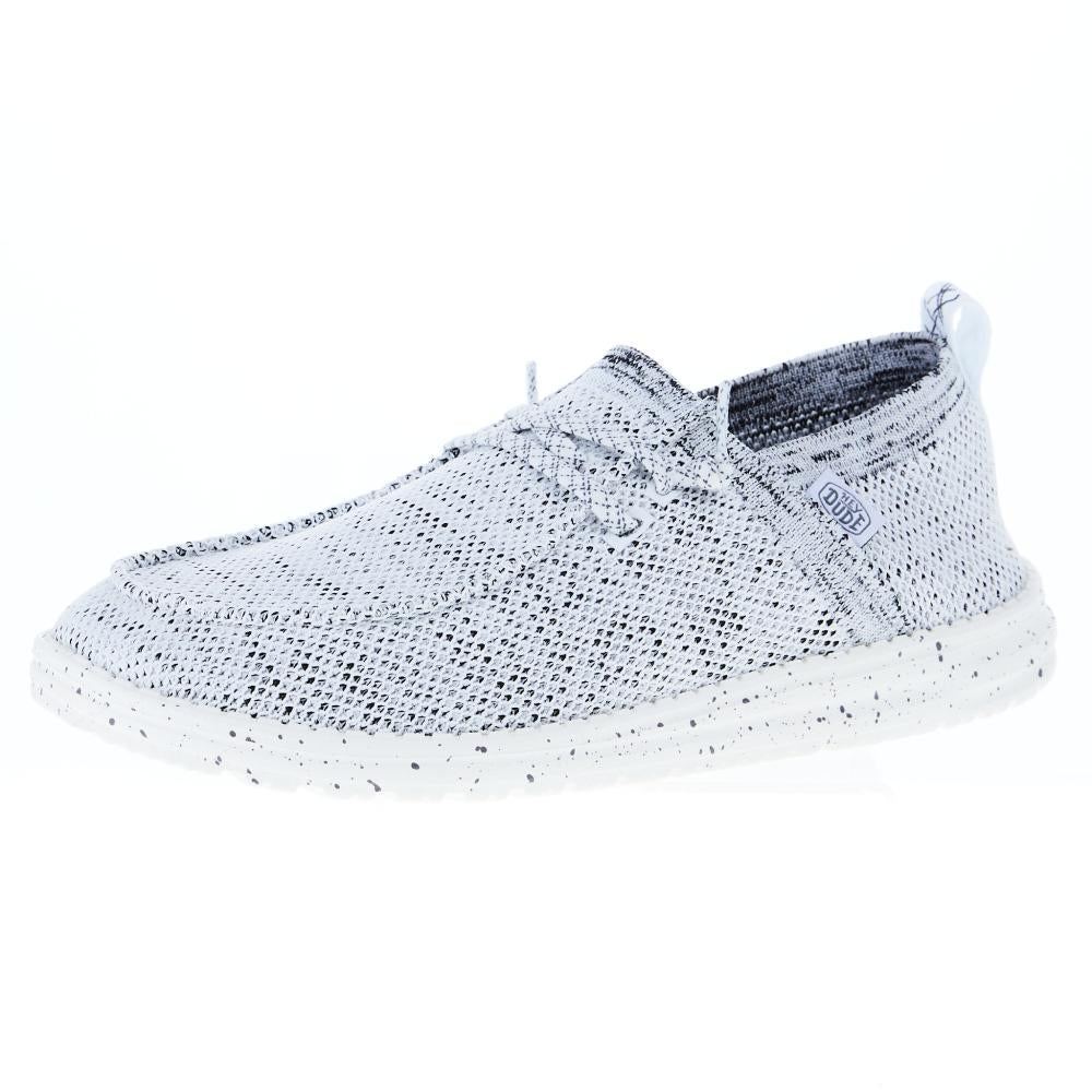 Hey Dude 40014 KA Men's Wally Halo Stone White Casual