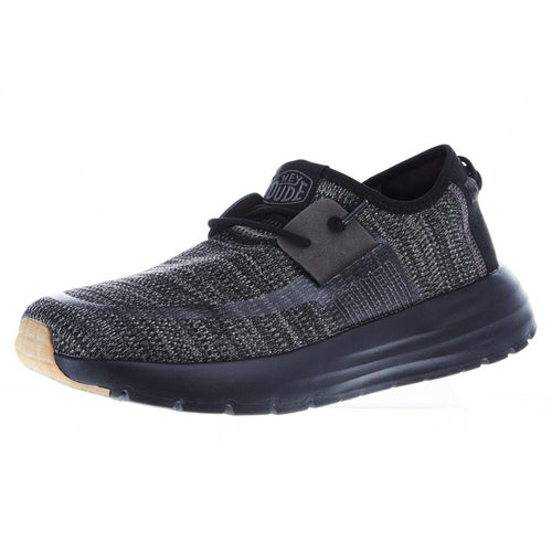 Hey Dude 40140-0WM Men's Sirocco Black Night Tennis Shoe