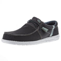 Hey Dude Mens Charcoal Wally Tri Nylon Trailhead Casual