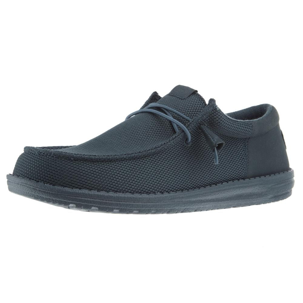 Hey Dude Mens Dark Slate Wally Funk Mono Casual Shoe