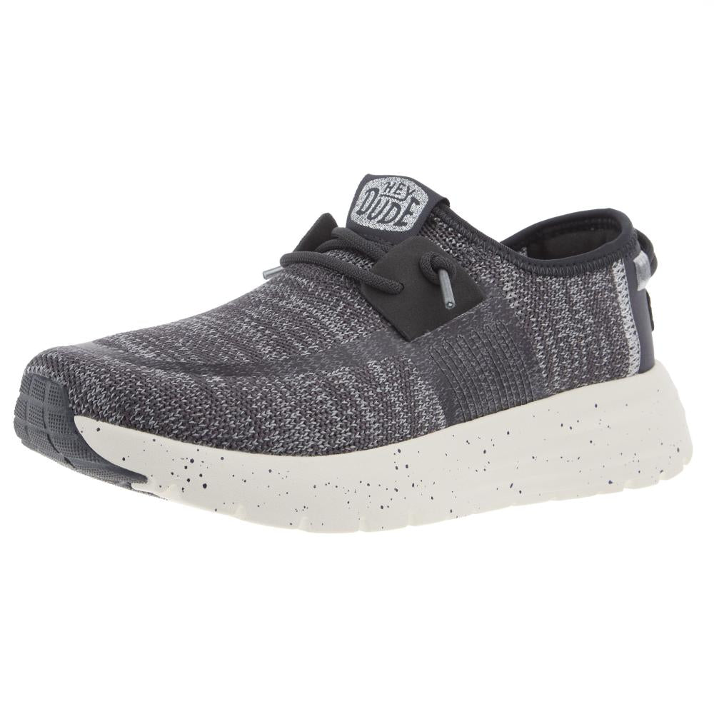 Hey Dude Womens Sirocco W Speckle Charcoal Casual