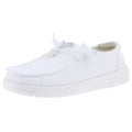 Hey Dude Womens Wendy Stretch Mesh White Casual