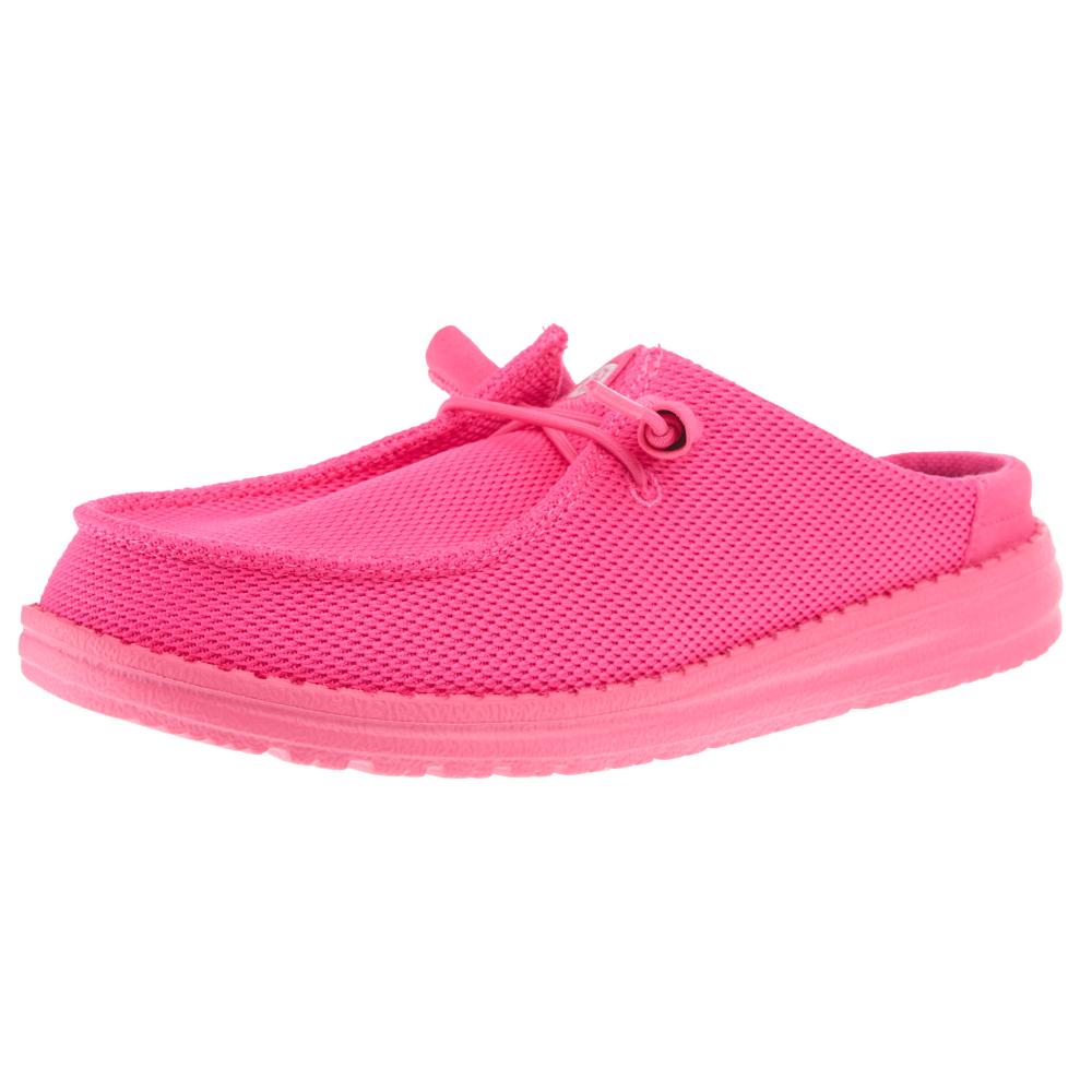 Hey Dude Women`s Wendy Slip Mono Electric Pink Casual