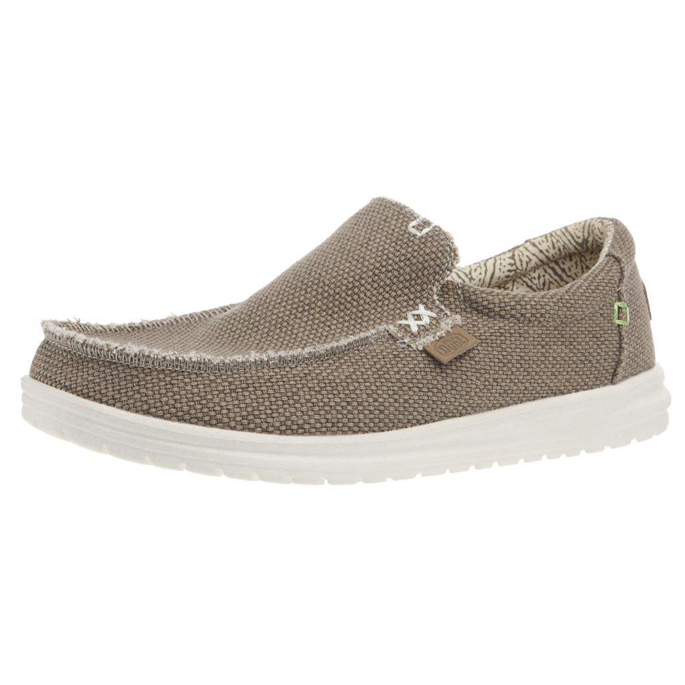 Hey Dude Men's Mikka Braided Fossil Casual Shoe