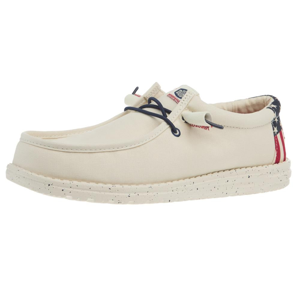 Hey Dude Men`s Wally Americana Casual Shoe