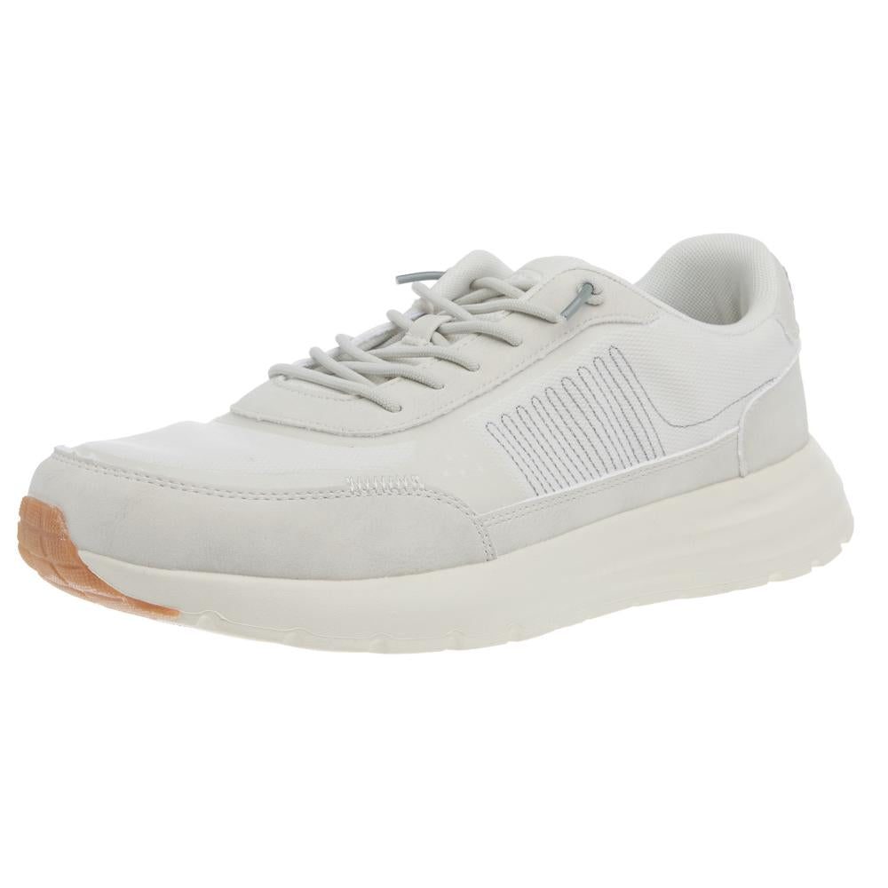 Hey Dude Men`s Sirocco Alta Essential Light Grey/White Casual Shoe