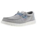 Hey Dude Men's Wally Coastline Grey Casual Shoe