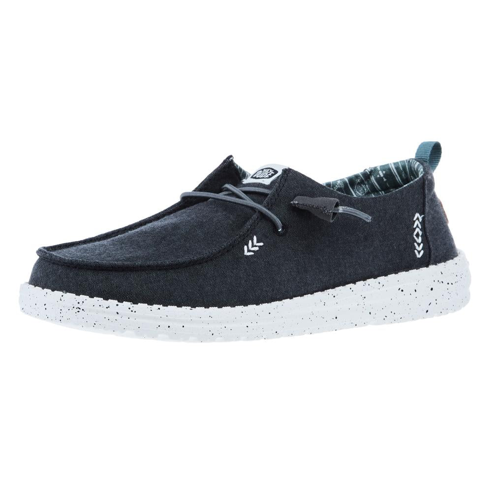 Hey Dude Women`s Wendy Chambray Black Casual
