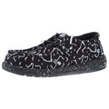 Hey Dude Wally Youth Skeletons Black