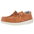 Hey Dude Wally Youth Classic Tan Faux Leather Slip-On