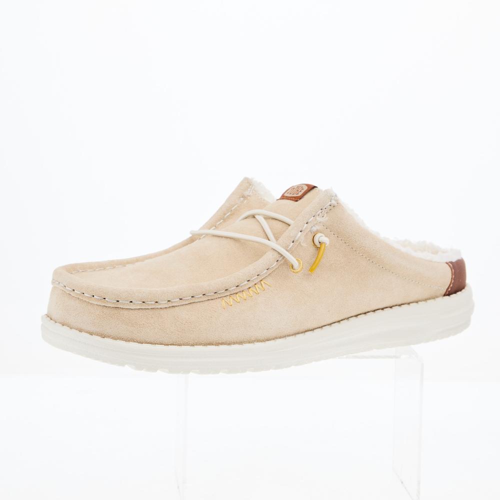 Hey Dude Mens Wally Warmth Tan Casual Shoe