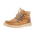 Hey Dude Womens Reyes Suede Tan Casual Shoe
