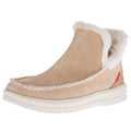Hey Dude Womens Camden Suede Tan Casual Shoe