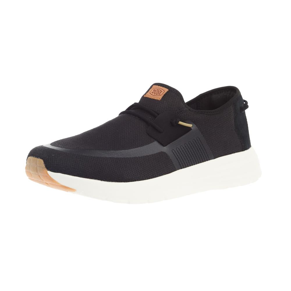 Hey Dude Mens Sirocco Black Casual Shoe