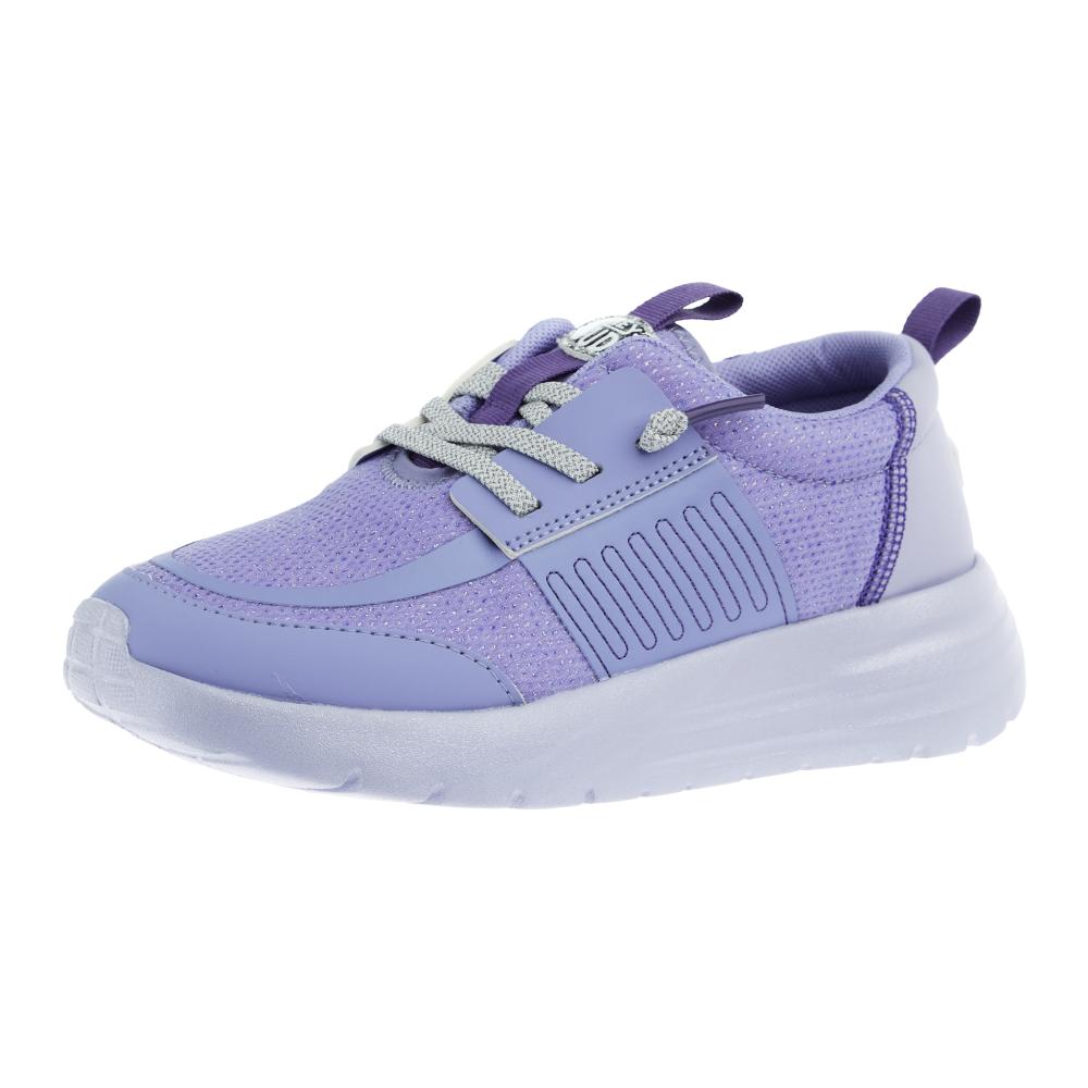 Hey Dude Sirocco Play Youth Pastel Ombre Lilac Casual Shoe