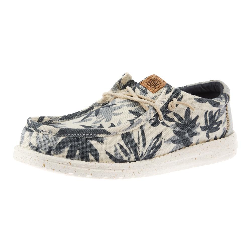Hey Dude Men`s Egret Wally Palm Jute Casual Shoe