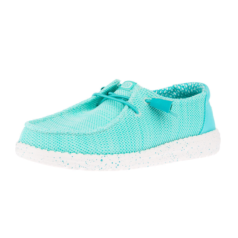 Hey Dude Women`s Ceramic Blue Wendy Stretch Sox Casual