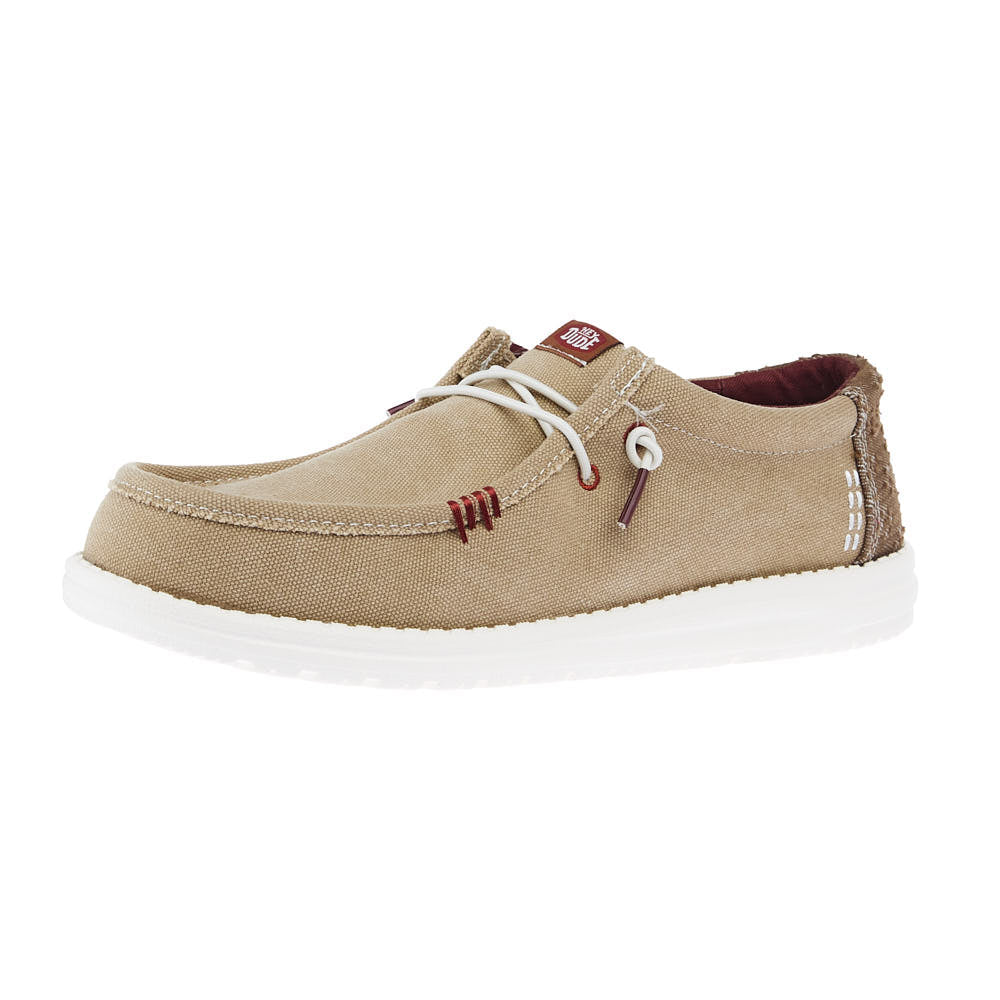 Hey Dude Men`s Incense Tan Wally Workwear Casual