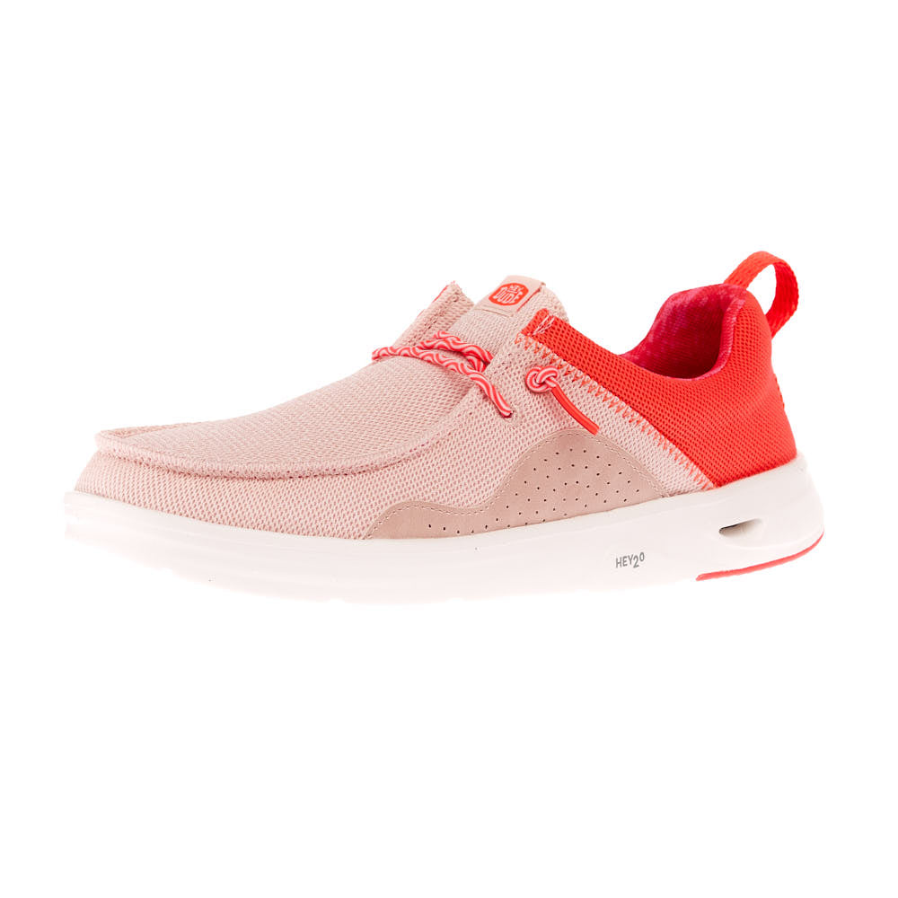 Hey Dude Women`s Wendy 2o Pale Pink Casual