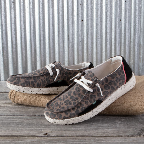 Hey Dude Women's Wendy Jungle Brown Casual Slip-On