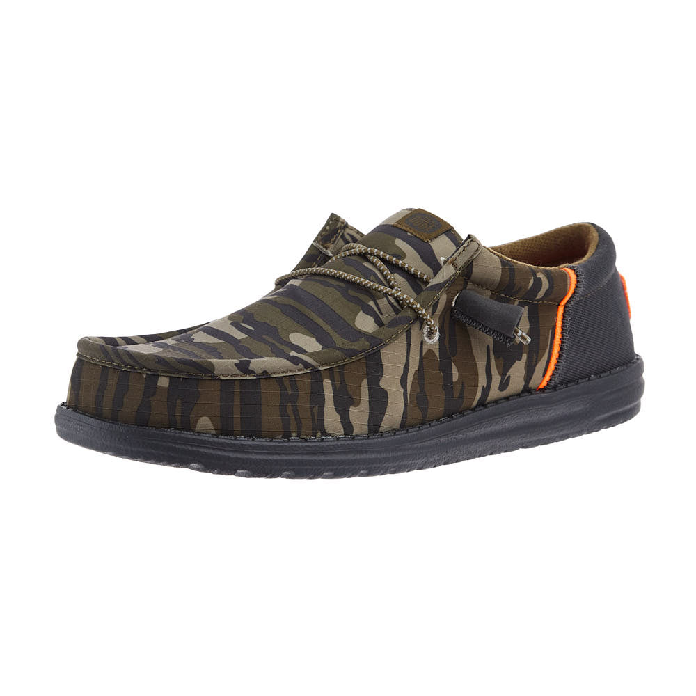 Hey Dude Mens Mossy Oak Wally Funk Casual Shoe