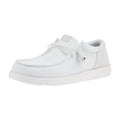 Hey Dude Mens Grey Wally Funk Warped Geo Casual Shoe