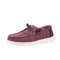 Hey Dude Women`s Burgundy Wendy Stretch Sox Casual