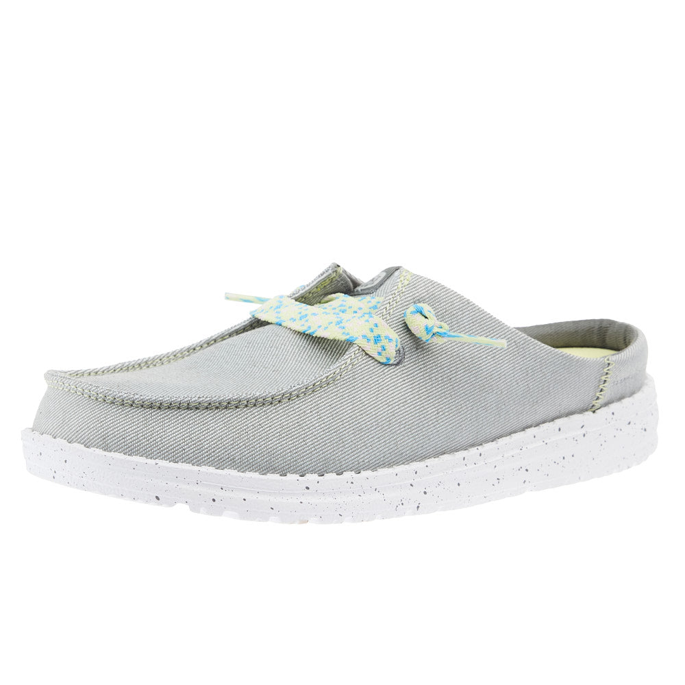 Hey Dude Women`s Wendy Friendship Lace Grey Slip Casual