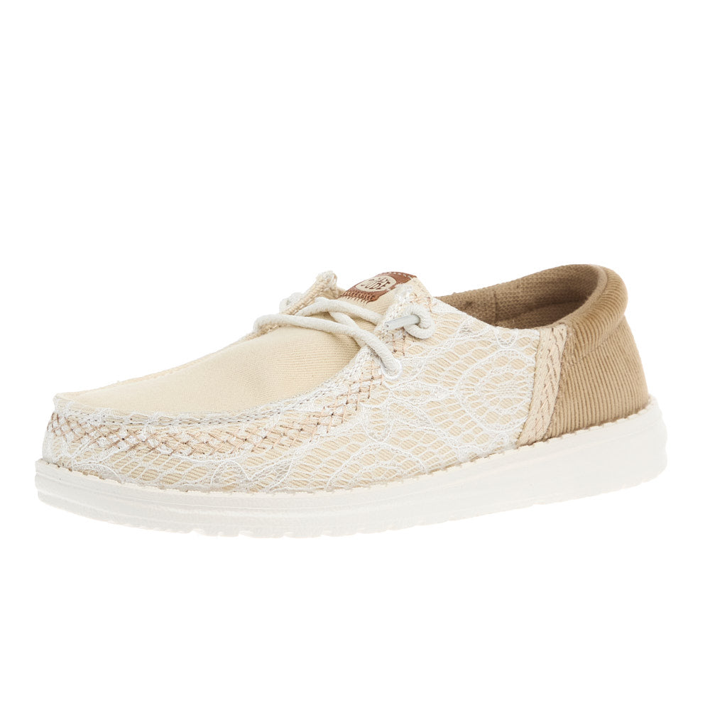 Hey Dude Women's Wendy Funk Patchwork Tan Casual