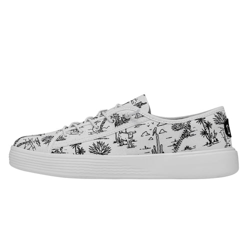 Hey Dude Cody Desert White/Black Men`s