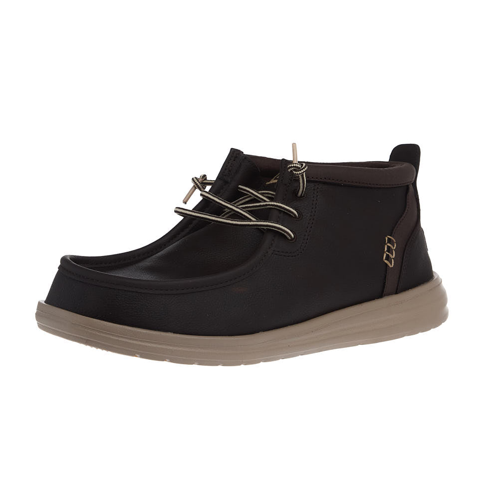 Hey Dude Men's Brown Wally Grip Classic Casual