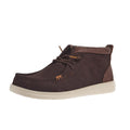 Hey Dude Men's Two Tone Brown Wally Mid Gripr Vin Casual