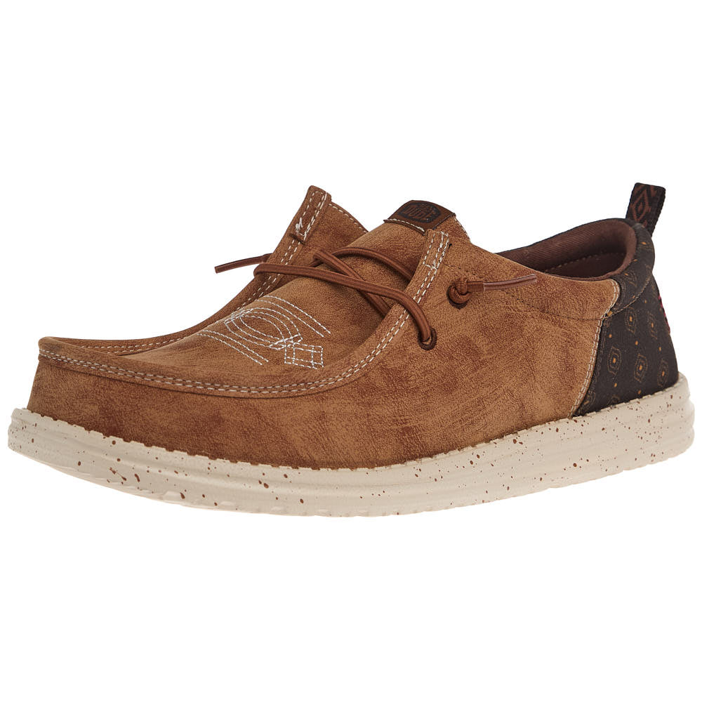 Hey Dude Men's Wally Funk Western Stitch Casual