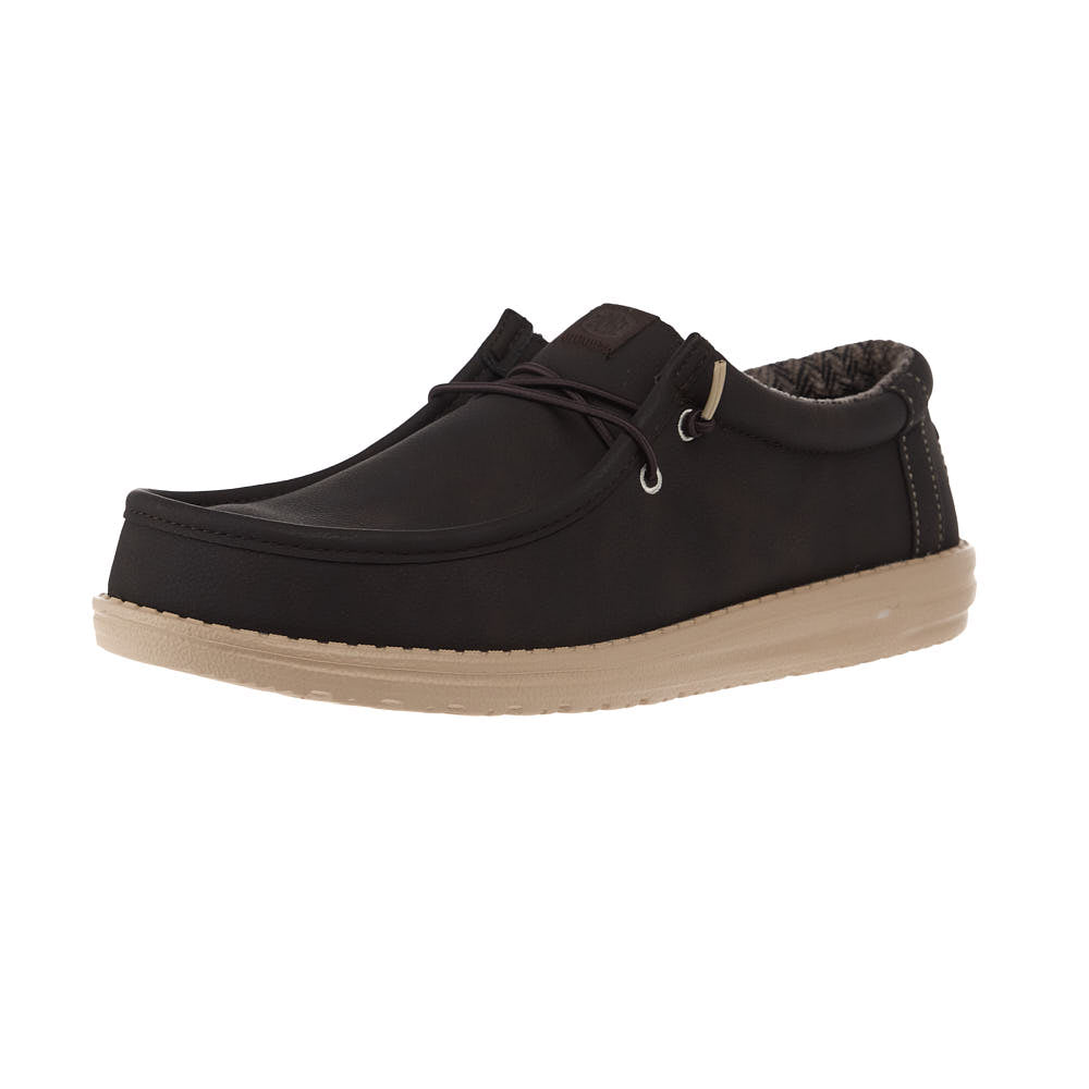 Hey Dude Men's Wally Classic Mole Brown