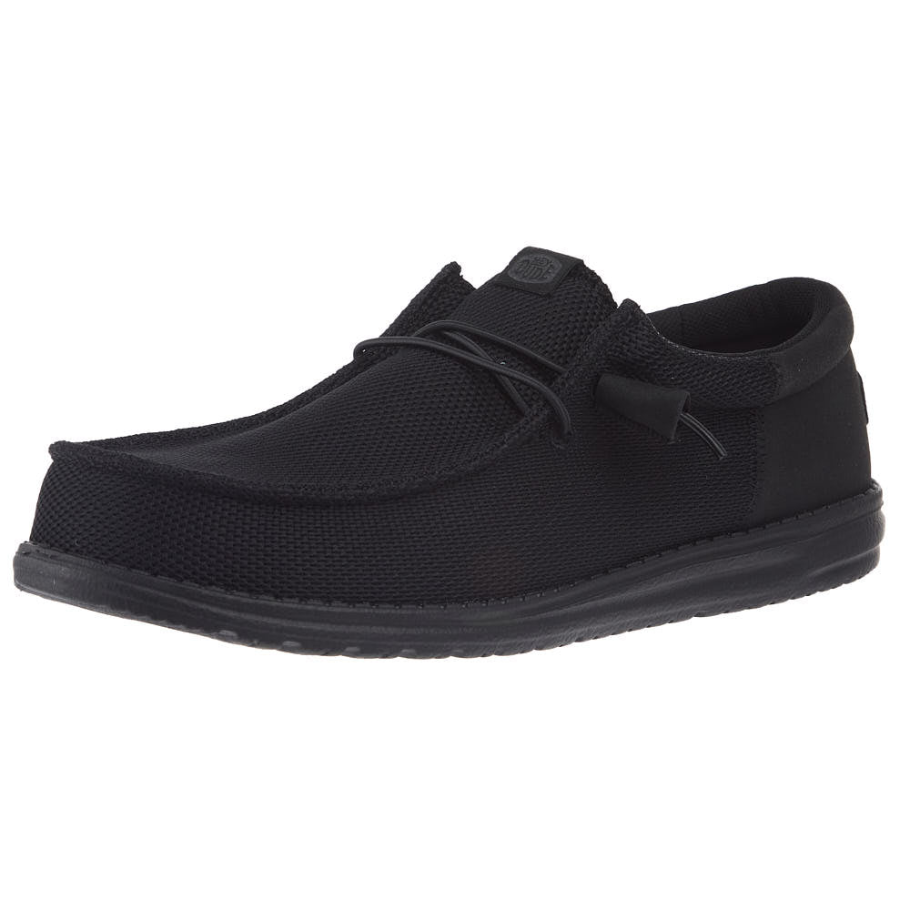 Hey Dude Men's Wally Funk Mono Black Wide