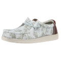 Hey Dude Men's Wally Washed Palm Harbor Green Casual