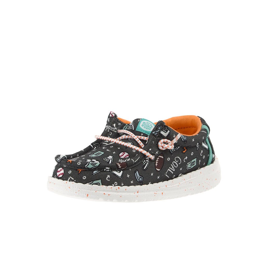 Hey Dude Toddler's Wally Sports Fan Casual Shoe