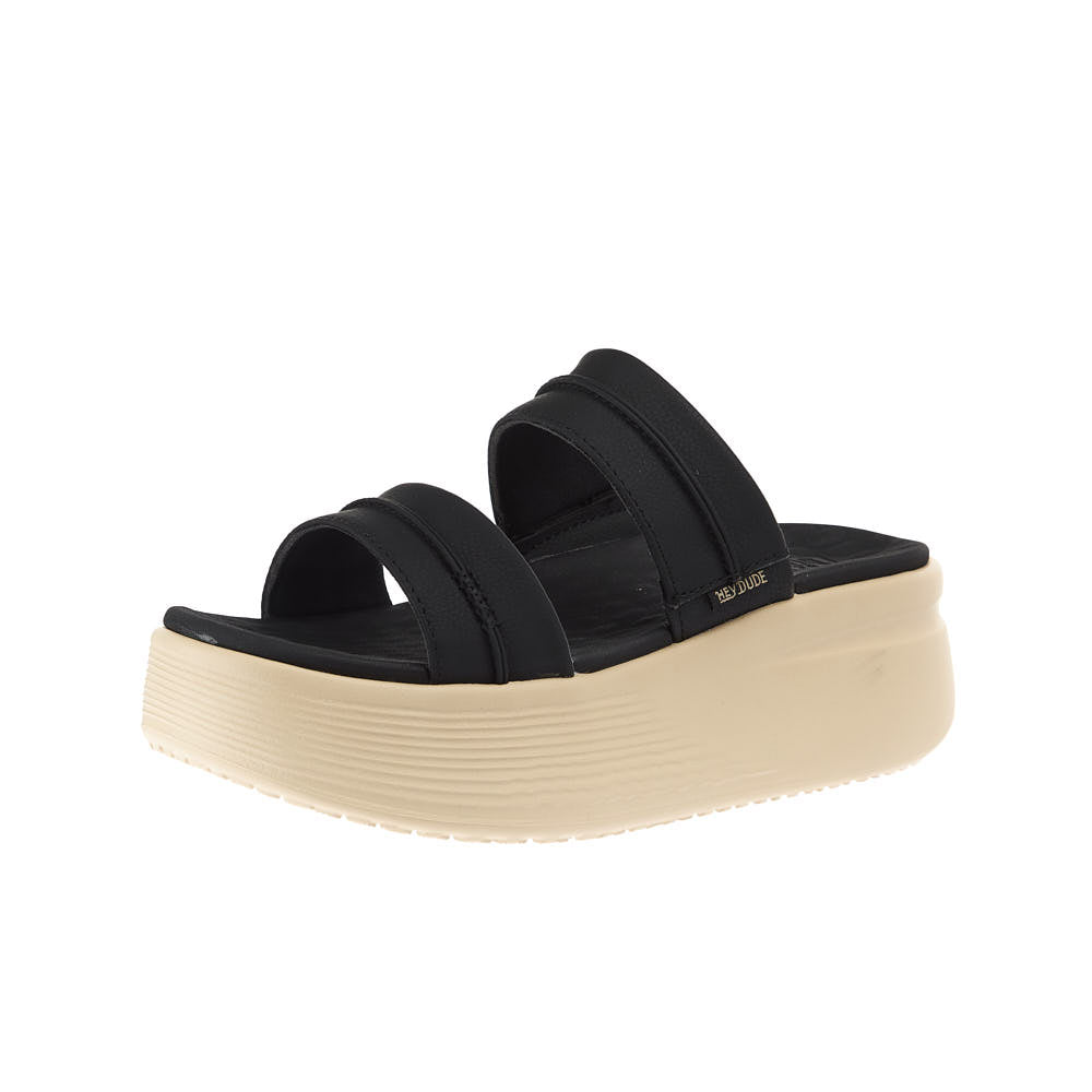 Hey Dude Women's Austin Slide Classic Black Sandal