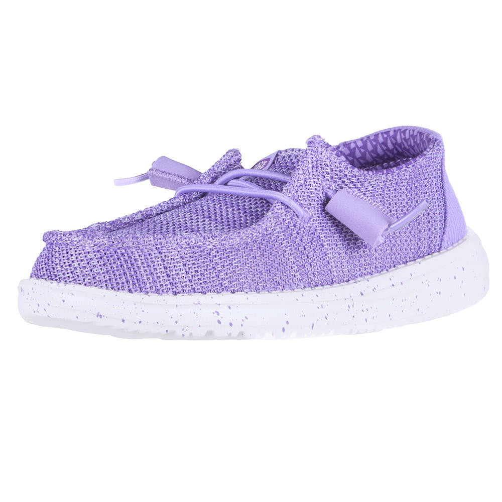 Hey Dude Kid's Wendy Purple Stretch Sox