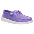 Hey Dude Women's Wendy Stretch Sox Purple Casual