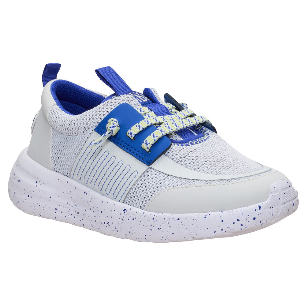 Hey Dude Kid's Sirocco Play Blue and Grey Stretch Sox