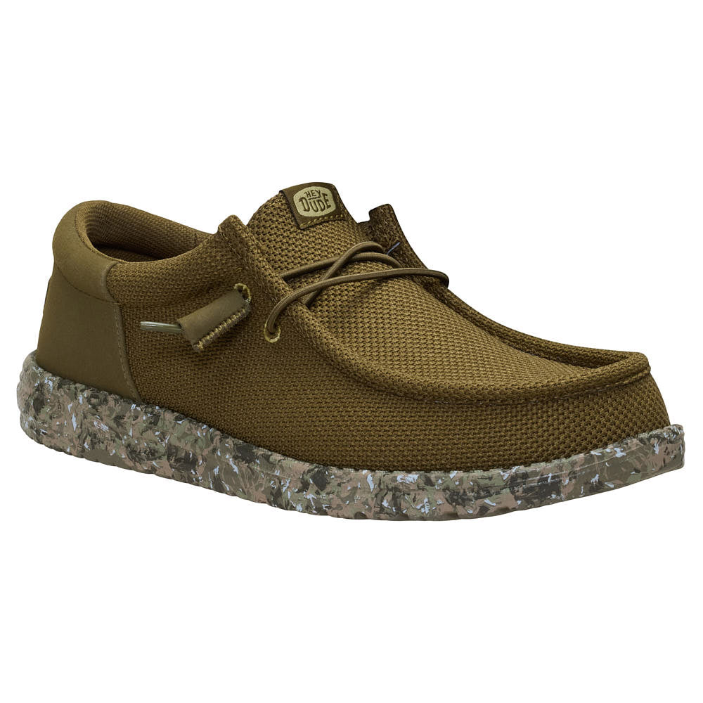 Hey Dude Men's Wally Funk Mesh Field Camo Sole Casual
