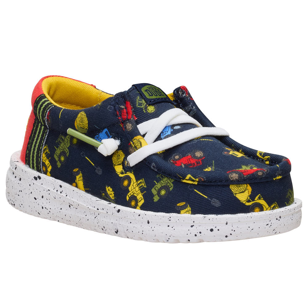 Hey Dude Toddler's Wally Navy Tiny Travelers Casual Shoe