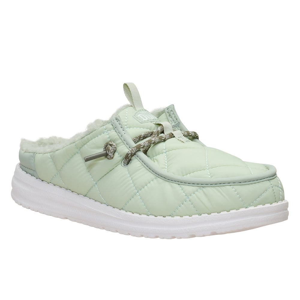 Hey Dude Women's Wendy Slip Camp Nylon Sea Foam Casual