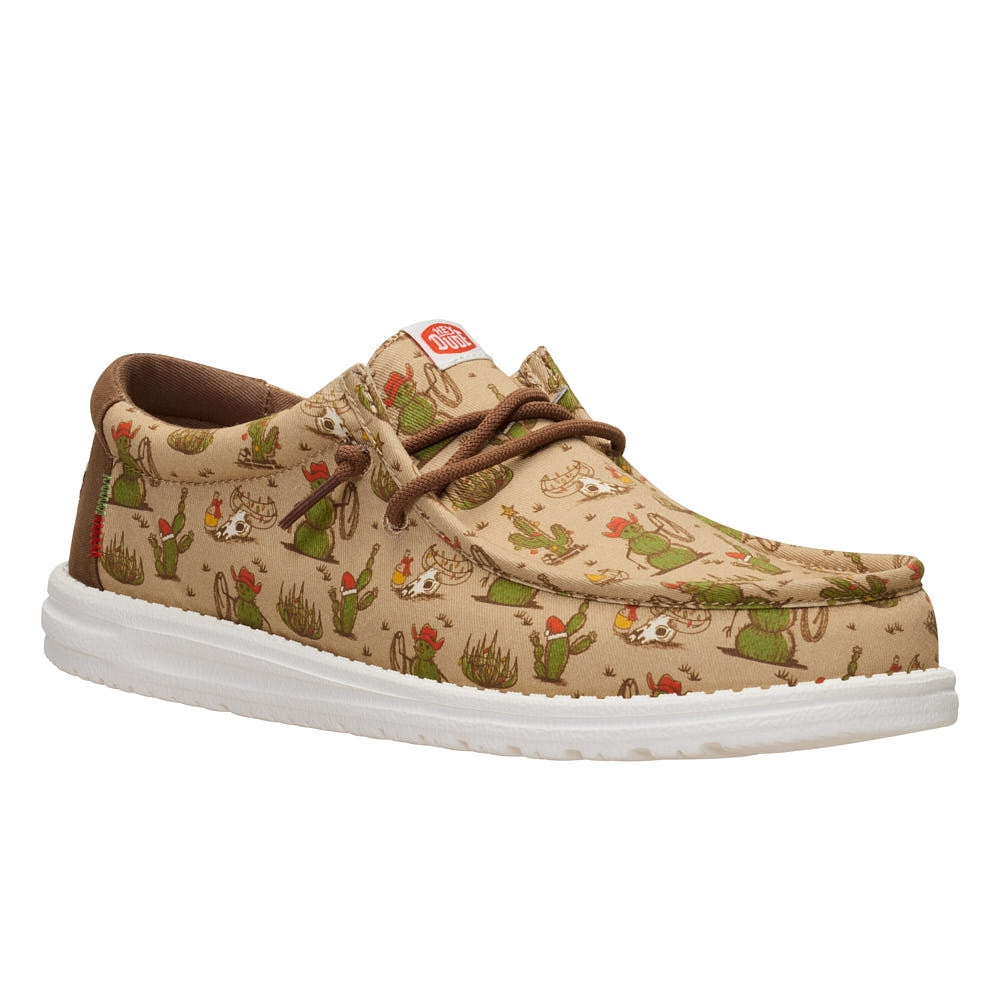 Hey Dude Men's Wally Cowboy Christmas Casual Shoe